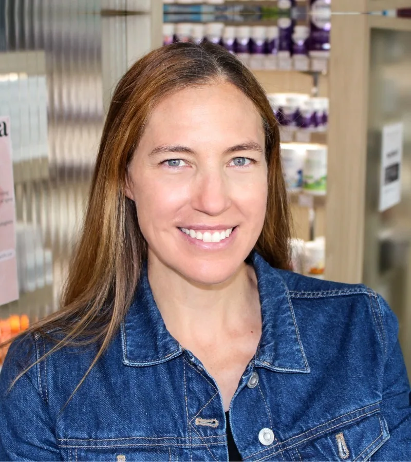 Fausta Charlong, clinical pharmacist and owner